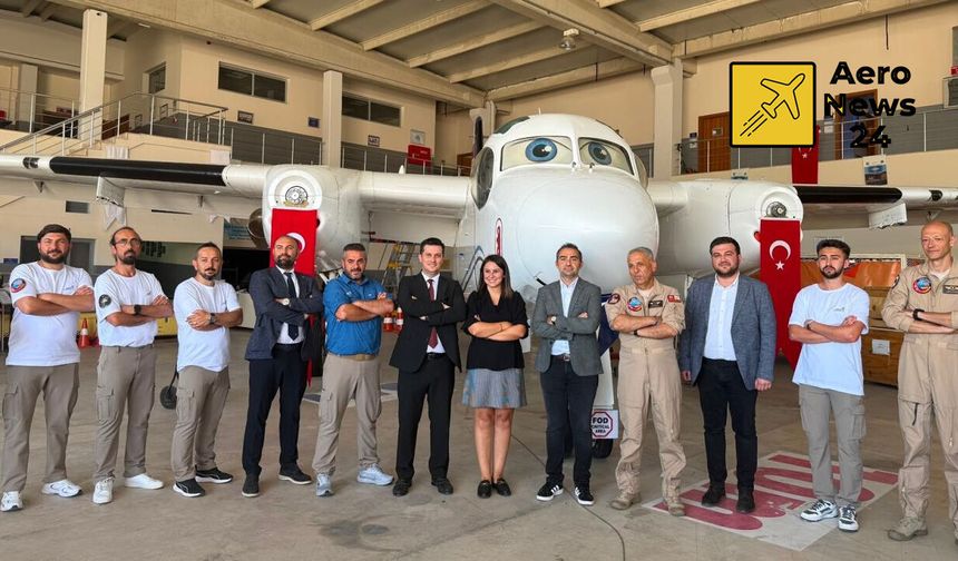 TUSAŞ’tan Havacılık Eğitimine Destek: S-2E Test Uçağı Ege Üniversitesi’ne Hibe Edildi