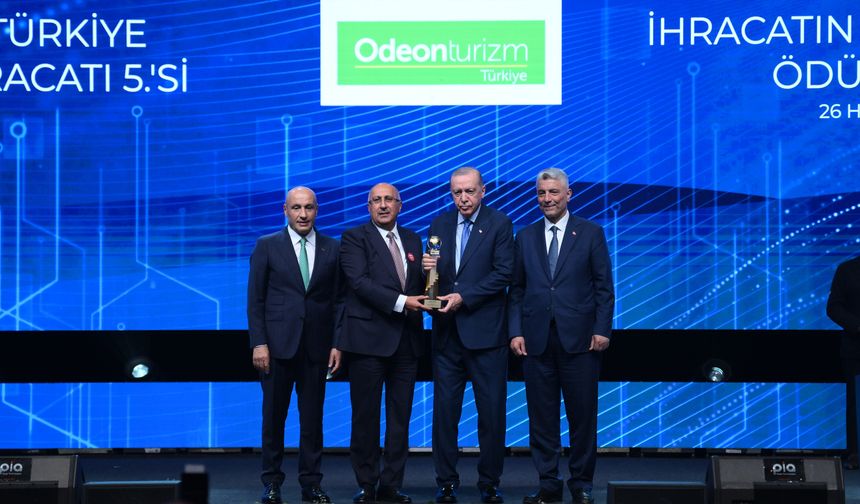 ODEON Turizm, hizmet ihracatında sektör liderliğini sürdürdü