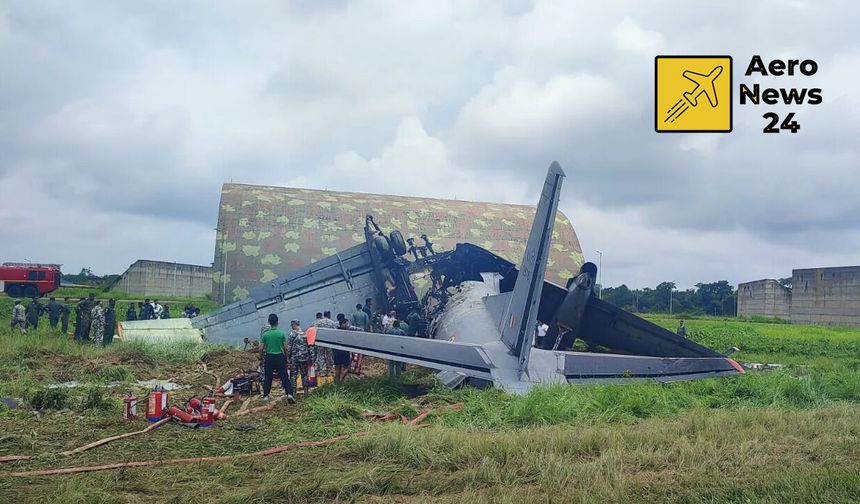 Hindistan Hava Kuvvetleri'ne Ait AN-32 Nakliye Uçağı Düştü