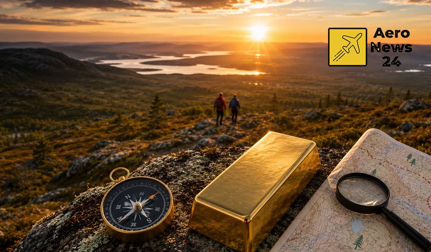 1 milyon liralık altın külçesi Lapland’da saklandı: Bulana servet var!