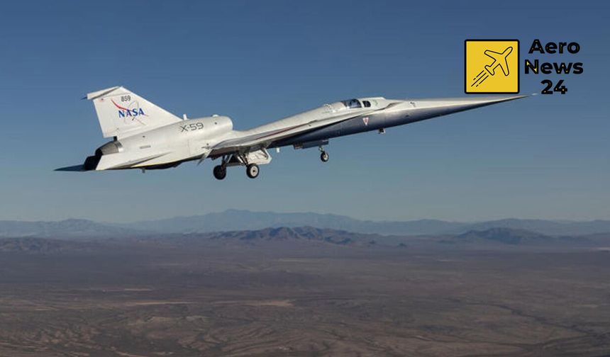 NASA’nın ön camsız jeti X-59 ses duvarını sessizce aşmaya hazırlanıyor