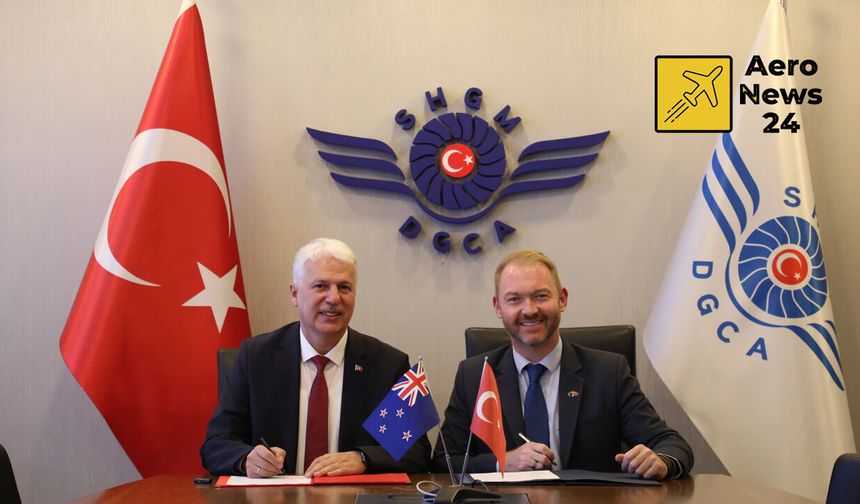 Türkiye ile Yeni Zelanda Arasında Hava Ulaştırma Anlaşması İmzalandı