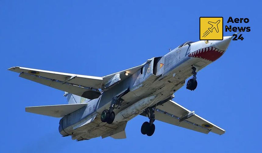 Ukrayna Hava Kuvvetleri'ne Ait Su-24M Bombardıman Uçağı Düştü: İki Pilot Hayatını Kaybetti