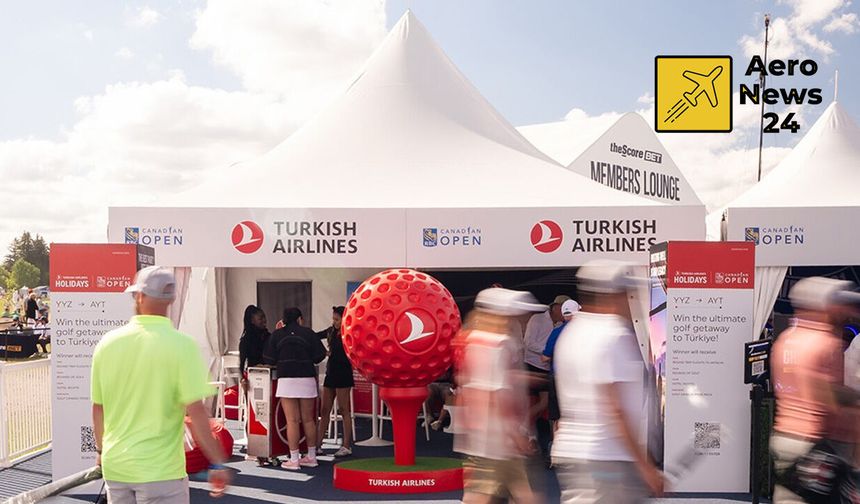 Türk Hava Yolları, RBC Canadian Open'ın Resmi Sponsoru Oldu