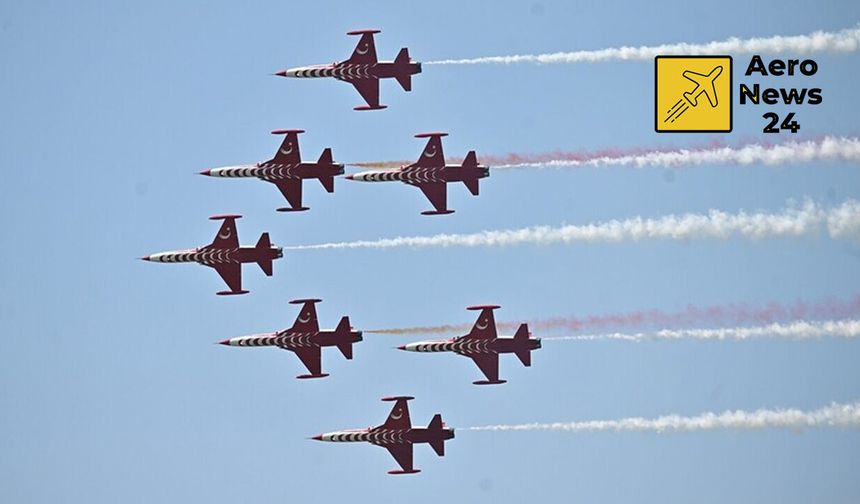 Türk Yıldızları Belçika Semalarında Nefes Kesti