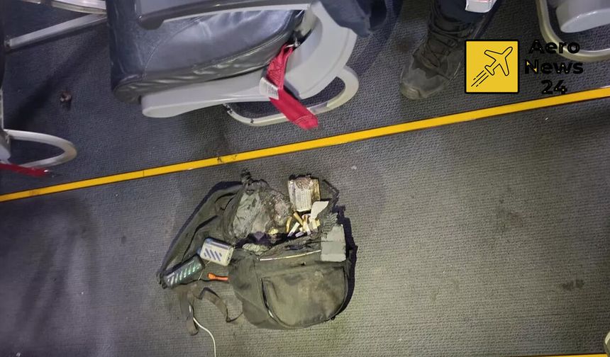 Esenboğa'daki uçakta panik: Powerbank duman çıkardı, yolcular tahliye edildi