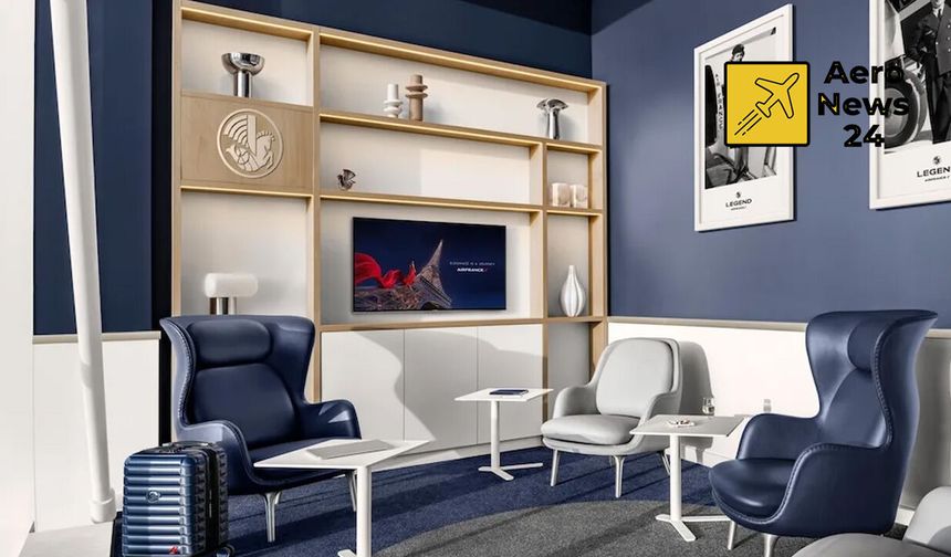 Air France, Londra Heathrow Havalimanı'nda yeni lounge'unu hizmete açtı