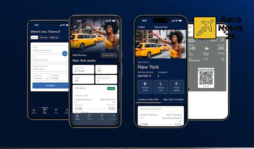 British Airways'ten yeni mobil uygulama: Seyahat deneyimi baştan sona yenileniyor