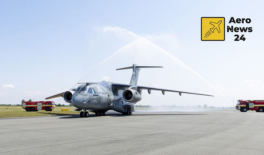 Çekya, ilk Embraer C-390 Millennium uçağını teslim aldı