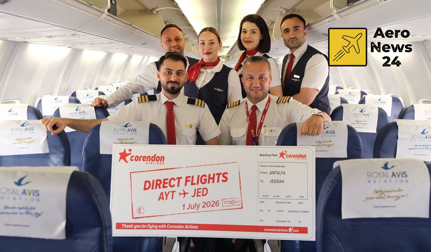 Corendon Airlines umre uçuşlarına yaz sezonunda da devam ediyor