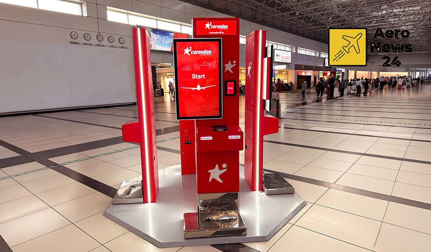 Corendon Airlines'tan havalimanlarında dijital dönüşüm hamlesi