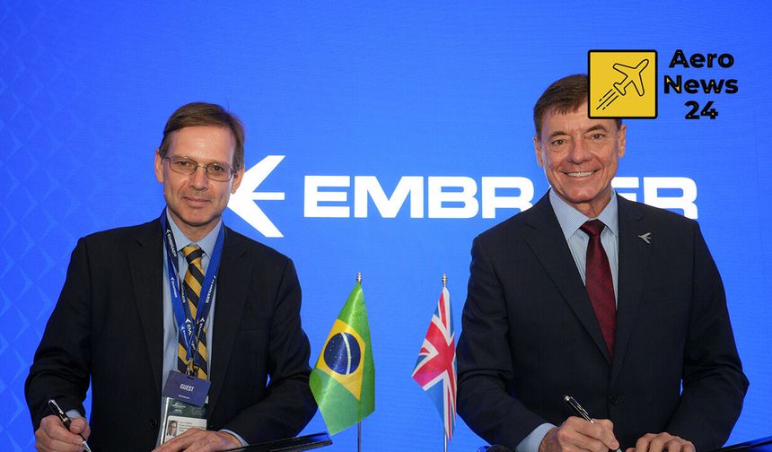Embraer ile Birleşik Krallık'tan havacılık ve inovasyonda stratejik ortaklık