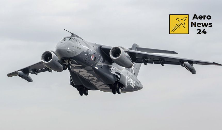 Embraer, Farnborough Airshow'da E195-E2 ve KC-390 Millennium'u vitrine çıkaracak