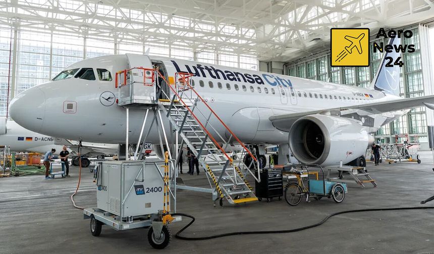 Lufthansa, yeni nesil AeroSHARK teknolojisini Airbus A319 üzerinde test etmeye başladı