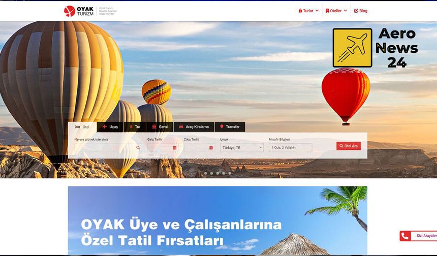 OYAK Pazarlama turizm hizmetlerini dijital platforma taşıdı