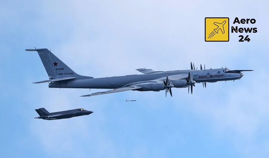 İngiliz F-35'leri havalandı: Rus Bear-F uçağı HMS Prince of Wales'e yaklaşınca önleme yapıldı