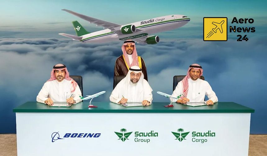 Saudia Cargo filosunu 4 yeni Boeing 777F ile güçlendiriyor