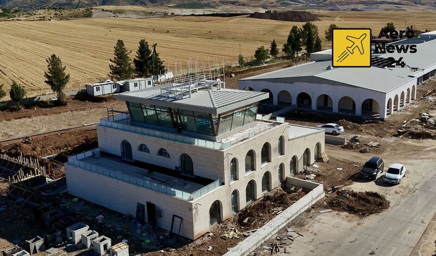 Siirt Havalimanı'nın yeni terminalinde sona yaklaşıldı