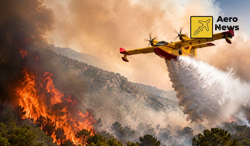 Avrupa orman yangınlarıyla mücadelede alarm veriyor: Canadair filosu yetersiz kaldı