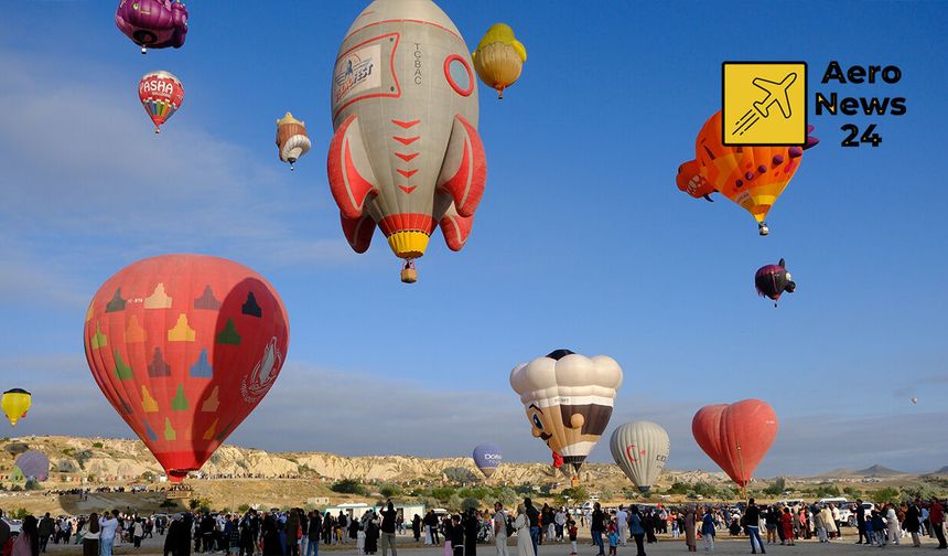 Kapadokya semaları balonlarla renklendi: Nevşehir Kültür Yolu Festivali coşkuyla başladı