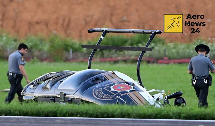 Cessna 150 polis helikopterine çarptı: Pilot hayatını kaybetti