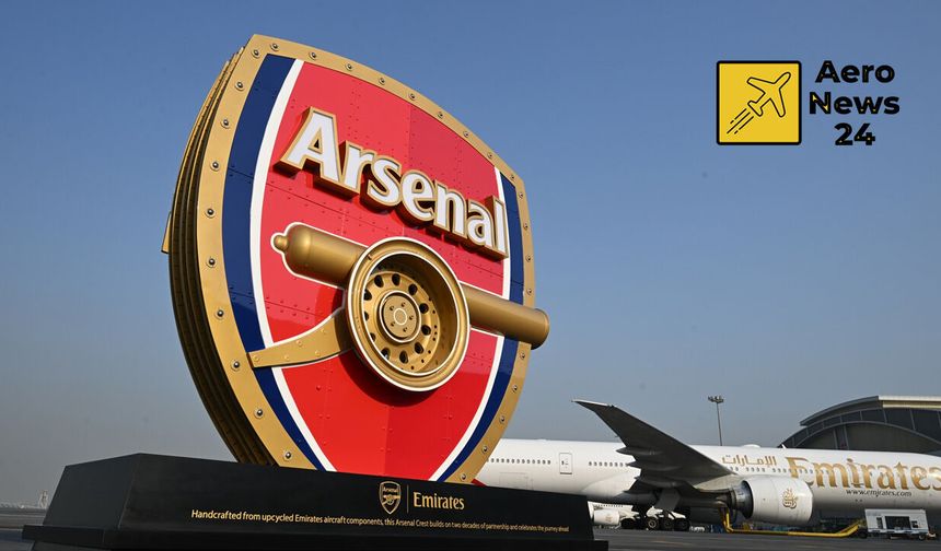 Emirates, uçak parçalarından Arsenal armasına uzanan   34 günlük yolculuğu ekrana taşıdı