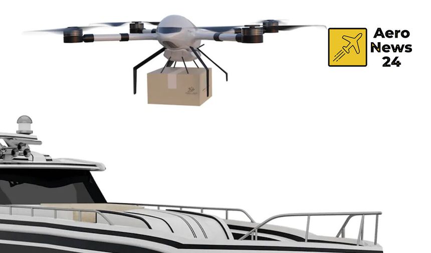 Yatlara Teslimatta Yeni Dönem: FLYDE Drone ile Denize Kargo Taşıyacak