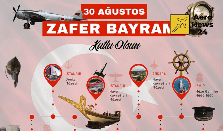 30 Ağustos’ta Askerî Müzeler Ücretsiz Olacak