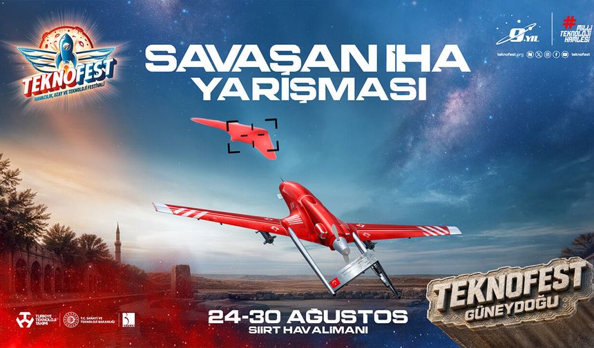 TEKNOFEST 2026’da İHA’lar Gökyüzünde Yarışacak: Savaşan İHA’lar Siirt’te Final Yapacak