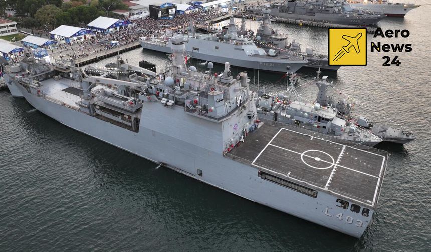 Mavi Vatan’ın dev gücü TCG Sancaktar: Bir taburun 1 yıllık ihtiyacını tek seferde taşıyor