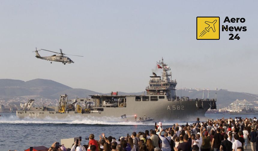 TEKNOFEST Mavi Vatan’da gövde gösterisi: 37 donanma unsuru ziyaretçilere açıldı