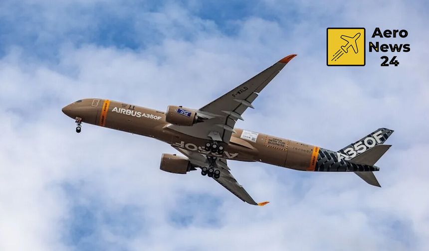 Airbus A350F ilk kez gökyüzünde: 9 aylık test maratonu başladı