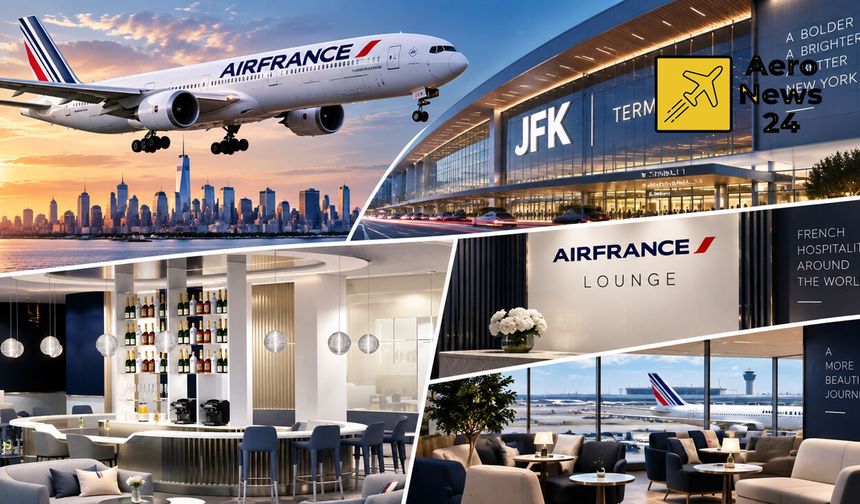 Air France, JFK’de Yeni Terminal One’a Taşınıyor: Dev Lounge Geliyor