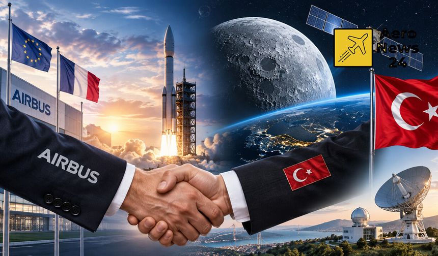 Airbus’tan Türkiye’ye Uzayda Ortaklık Mesajı: Ay İçin TÜBİTAK’la Görüşüyor