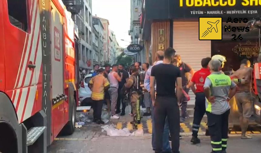 Bakırköy’de Otel Yangını: 12 Kişi Yaralandı, Mahsur Kalanlar Kurtarıldı