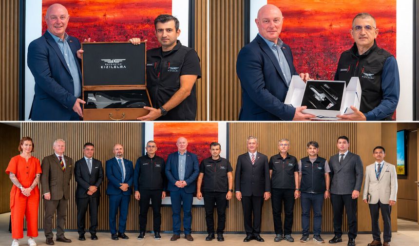 Birleşik Krallık Hava Kuvvetleri Komutanı’ndan Baykar’a ziyaret