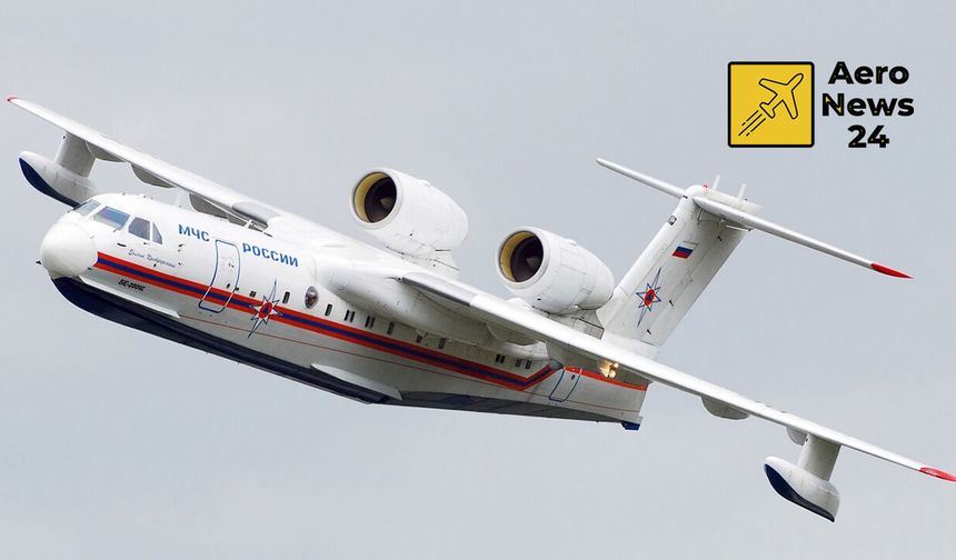 Rus Be-200 Uçaklarından Türkiye’de Yangın Mesaisi
