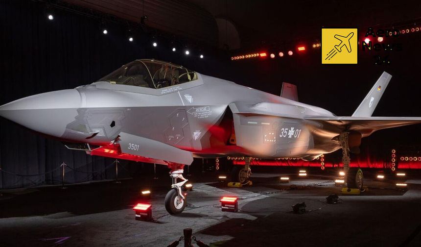 Almanya ilk F-35A savaş uçağını teslim aldı