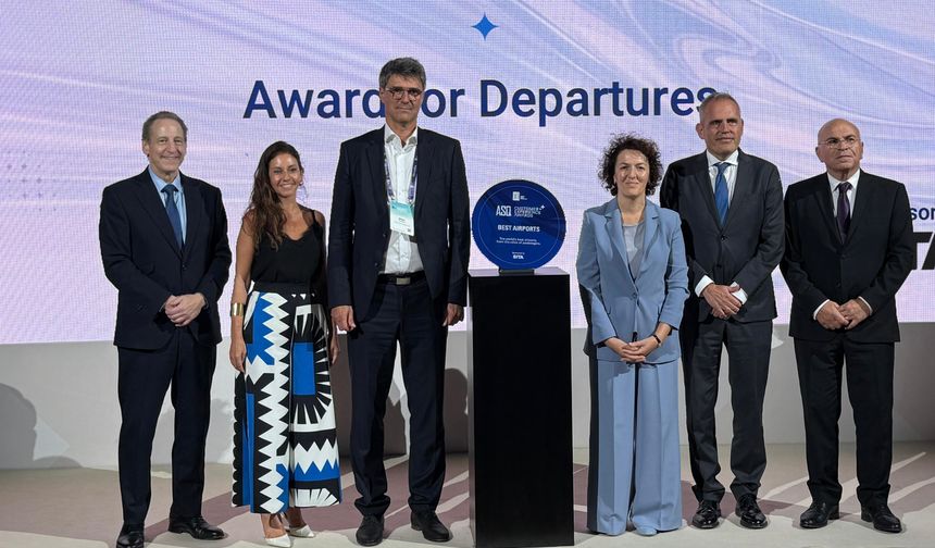 İzmir ve Ankara havalimanları yolcu deneyiminde küresel onur listesinde