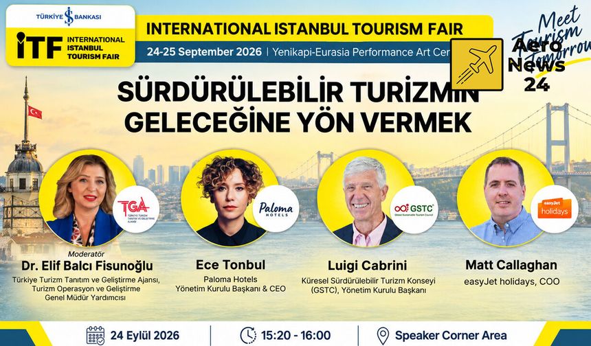 İstanbul Turizm Fuarı’nda Sürdürülebilirlik Masaya Yatırılacak