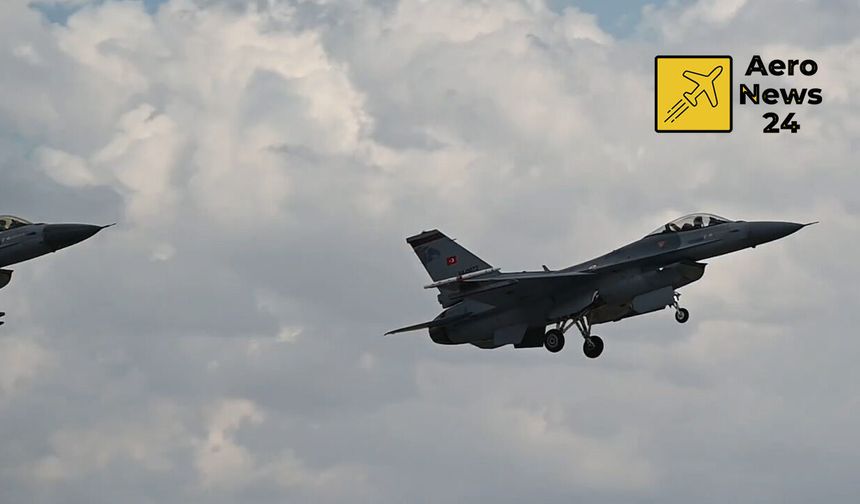Türk Savaş Uçaklarından Akdeniz’de Kapsamlı Eğitim Uçuşu
