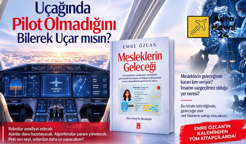 “Uçağında Pilot Olmadığını Bilerek Uçar mısın?”: Mesleklerin Geleceği Kitap Oldu