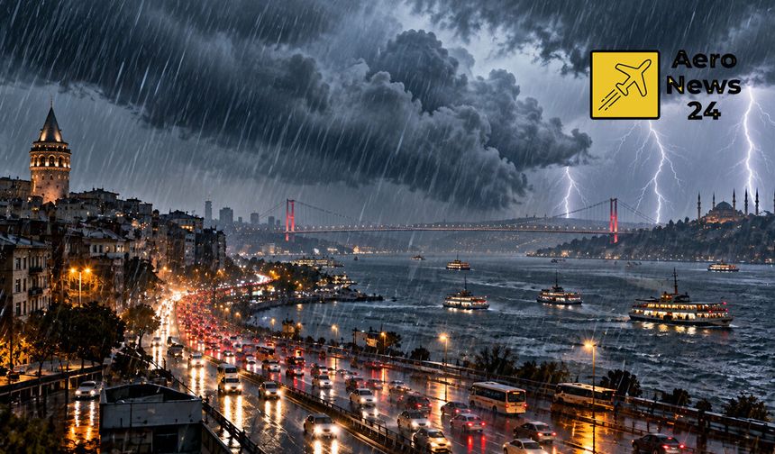 Meteoroloji’den 20 ile sarı kod: Kuvvetli sağanak ve fırtına geliyor