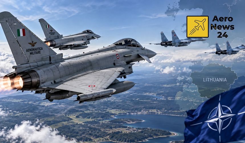 Rus Uçakları Litvanya Hava Sahasına Girdi: İtalyan Eurofighter’lar Havalandı
