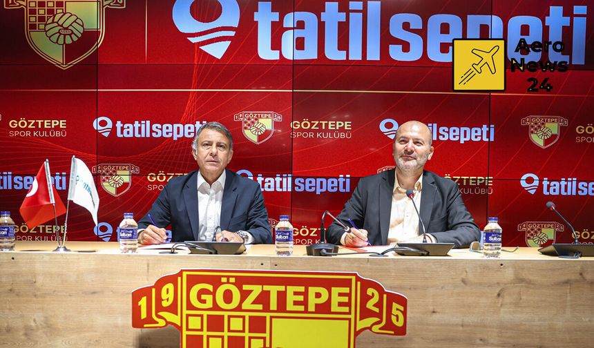 Tatilsepeti’nin Göztepe Spor Kulübü sponsorluğu için imzalar atıldı