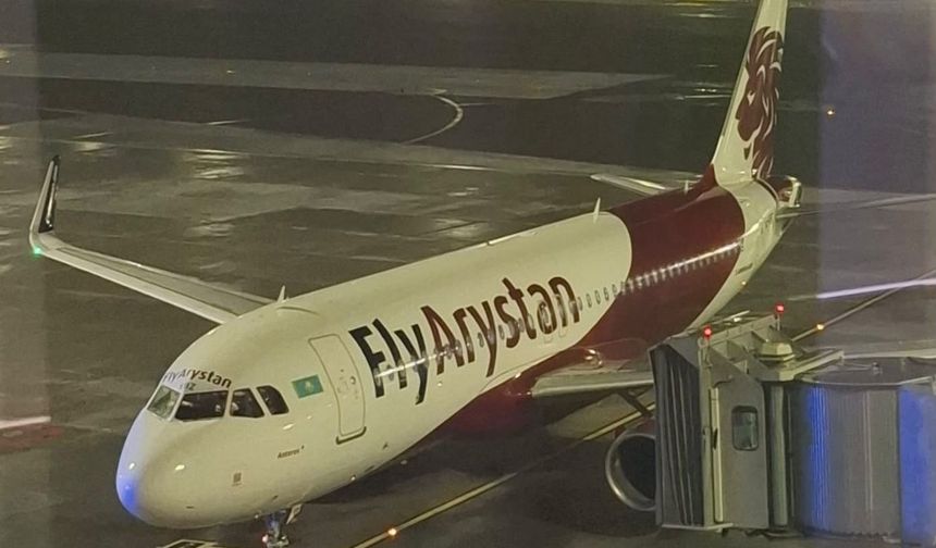 FlyArystan İstanbul-Aktau uçuşlarına başladı