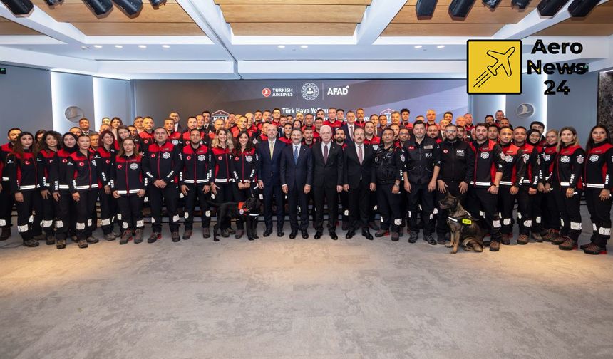 THY’den havacılıkta bir ilk: 72 kişilik arama kurtarma ekibi göreve hazır