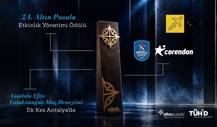 Anadolu Efes ve Corendon'a Altın Pusula ödülü: Antalya'daki EuroLeague organizasyonu zirvede
