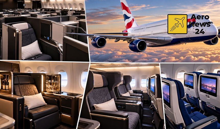 British Airways A380’lerini baştan yaratıyor: Üst katta 106 Business Suite