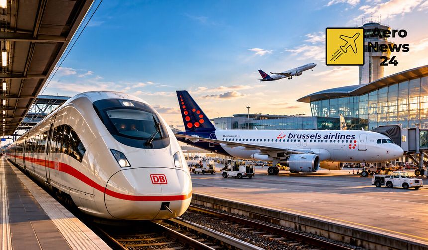 Brussels Airlines ile Deutsche Bahn’dan tek bilet dönemi: Tren ve uçak aynı rezervasyonda